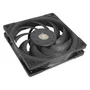Mars Gaming Ventilador MF-NC 120mm PWM Silencioso, Rodamiento FDB, Aspas Híbridas, 800-2300 RPM